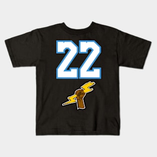 Putting Some Respect On Carolina's Number 22 for Men! Kids T-Shirt